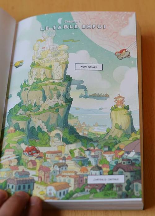 5worldsteam: The French edition of 5 Worlds The Sand Warrior was just released this week from Gallim
