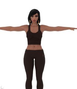 I’m trying to work on the new Pharah model but I keep getting distracted by adding more outfits. This should be the last for now. Girl’s just gotta have her yoga outfit