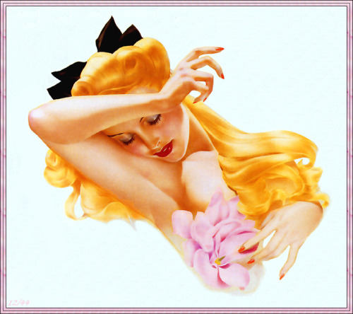 retrogasm:Winter Storm Alberto Vargas 