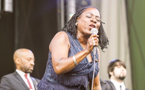 Sharon Jones  RIP This is a photo I shot oh Ms.Jones in May 2011. ©shaunreganphoto