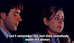 dundermifflinscranton:  Some might even say that we had our first date last night. 