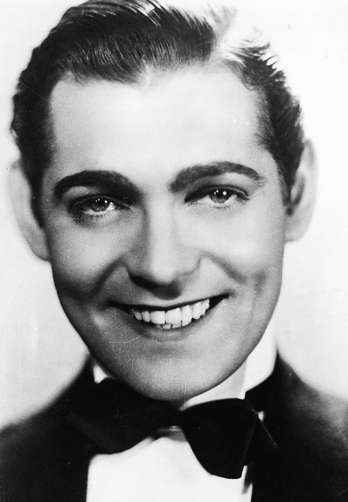 Clark Gable photographed by George Hurrell, 1930