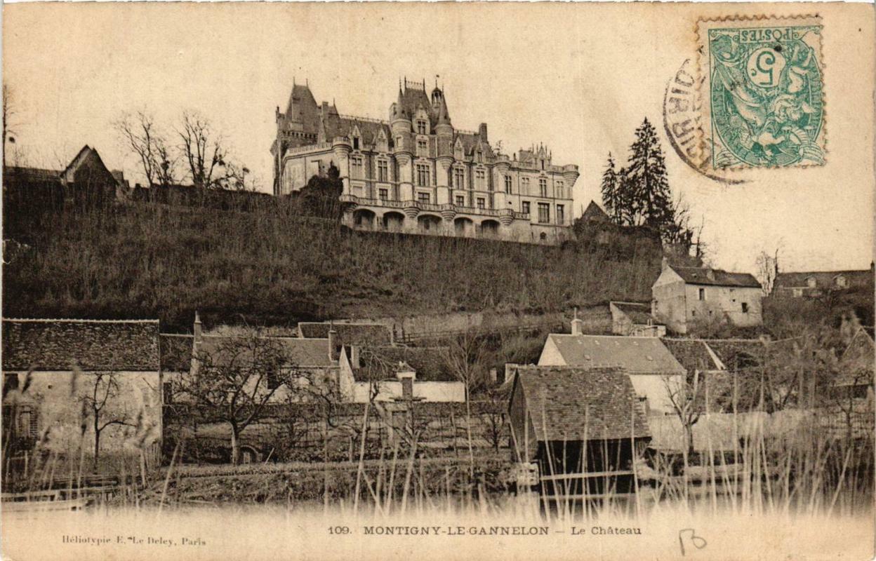 Les Châteaux de France - Château du Montigny-le-Gannelon...