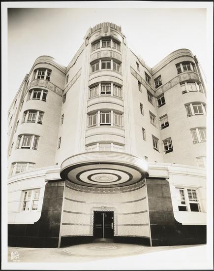 decoarchitecture:  888 Grand Concourse, Bronx, NYby Wurts Bros., 1937via Museum of
