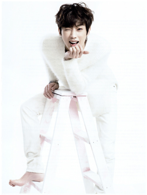 won-jae-jinbiased:  JinYoung (B1A4) 10+Star Magazine