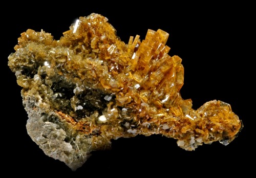 Barite - Marquesita Moderna Mine, El Estrecho de San Ginés, Cartagena, Murcia, Spain