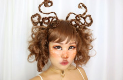michellemoe:  Deer Makeup & Headpiece