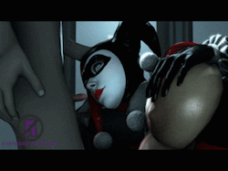 pantslessanimations: Harleys little BJ Commissioned by Sintans Webm | MP4  Had quite a bit of fun doing this one although it didn’t come out quite as well as I wanted, but there’s only so much I know how to do. In other news a new Caveira model came