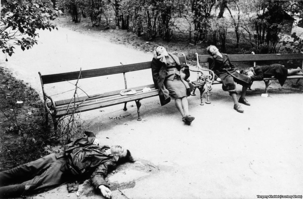 April 1945, murder-suicide in Vienna, photographed as the Red Army entered the Austrian