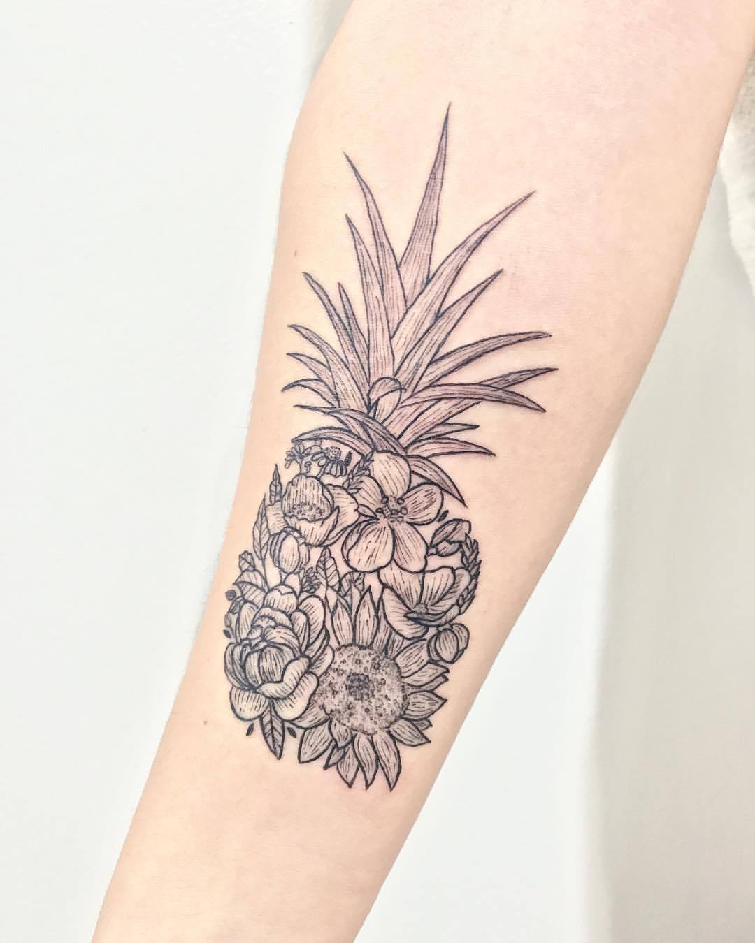 Amazon.com: 10PCS Eco-Friendly Waterproof Colored Drawing Tattoo Stickers  Lovely Cartoon Pineapple Tattoo Body Stickers : Beauty & Personal Care