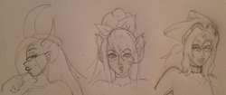 Ryu-Machinae:  Preview Of A Halloween Pic I’m Working On, Feautring Degeneratepai.tumblr.com.