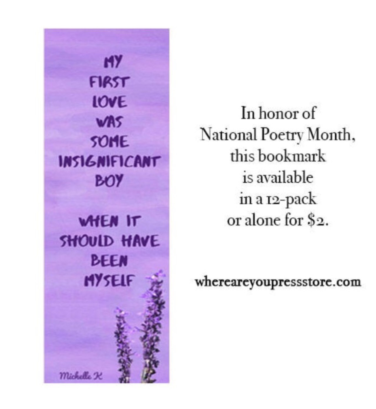 michellekpoems:  Head over to @whereareyoupress’ store to grab this awesome book