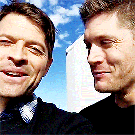 mishasminions:JENSEN: Misha mentioned it to me a while back, and I said, “Look man, give me the go, 