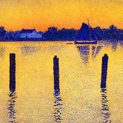 Art History Meme : [4/9] Favorite painters ↳ Theo van Rysselberghe (Belgian, 1862-1926) Th