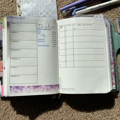 I love the look of my new task list!. Last week I tried something new for my weeklies and I didn’t