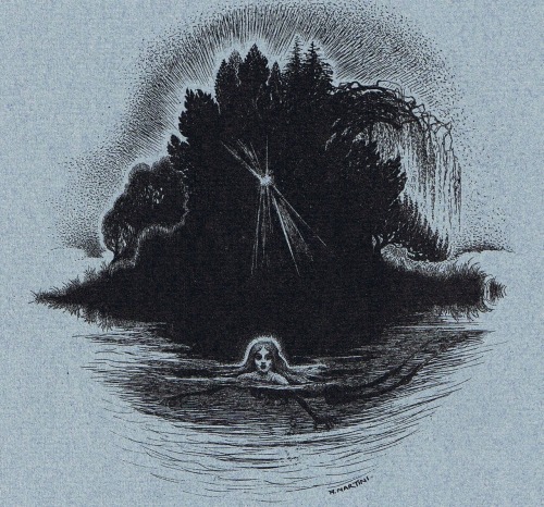 starxgoddess: Alberto Martini (1876-1954), Illustration for the works of Edgar Allan Poe, c. 1905-19