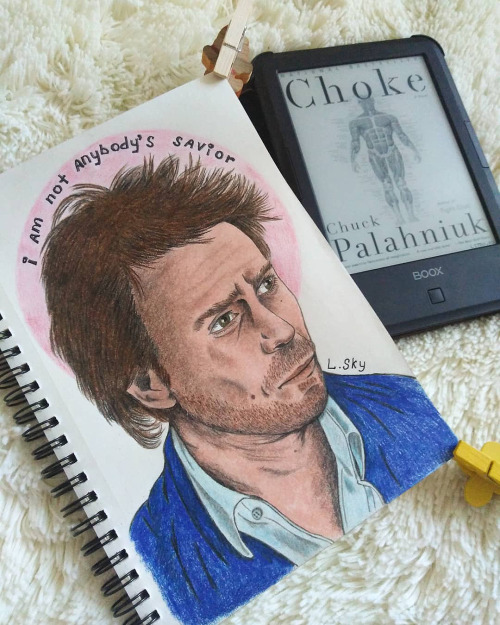 Sam Rockwell as Victor Mancini in Choke (2008)(quote from the book)