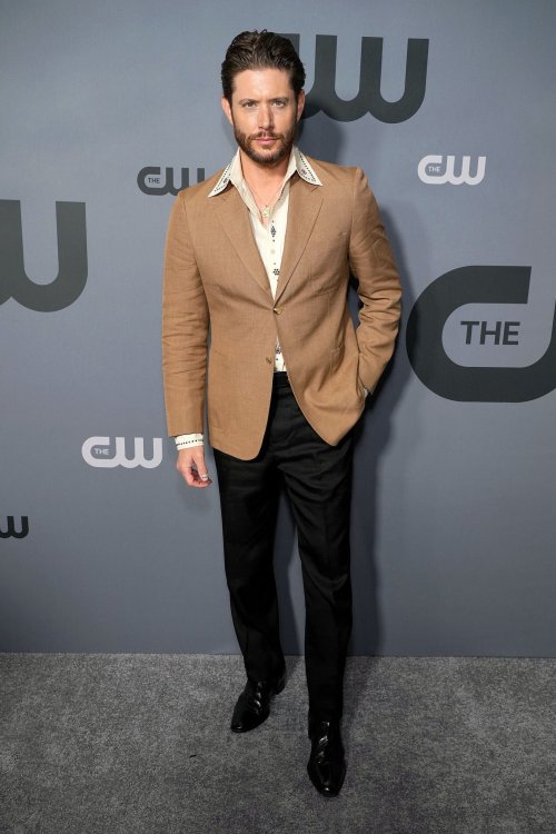 jensenackles-daily: Jensen Ackles attends the CW Network’s 2022 Upfronts at New York City Cent