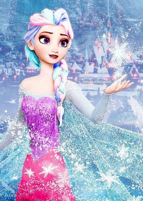 firequeensrules:  Elsa’s alternative looks :) 