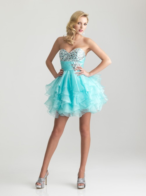 kissthedress:2013 Short Ball Gowns Prom Dresses Collection from NightMoves by Allure! Custom you lov