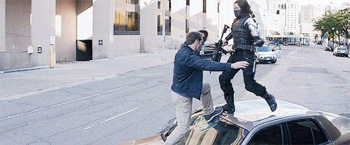 winterbarncs:Bucky Kick Butt Barnes