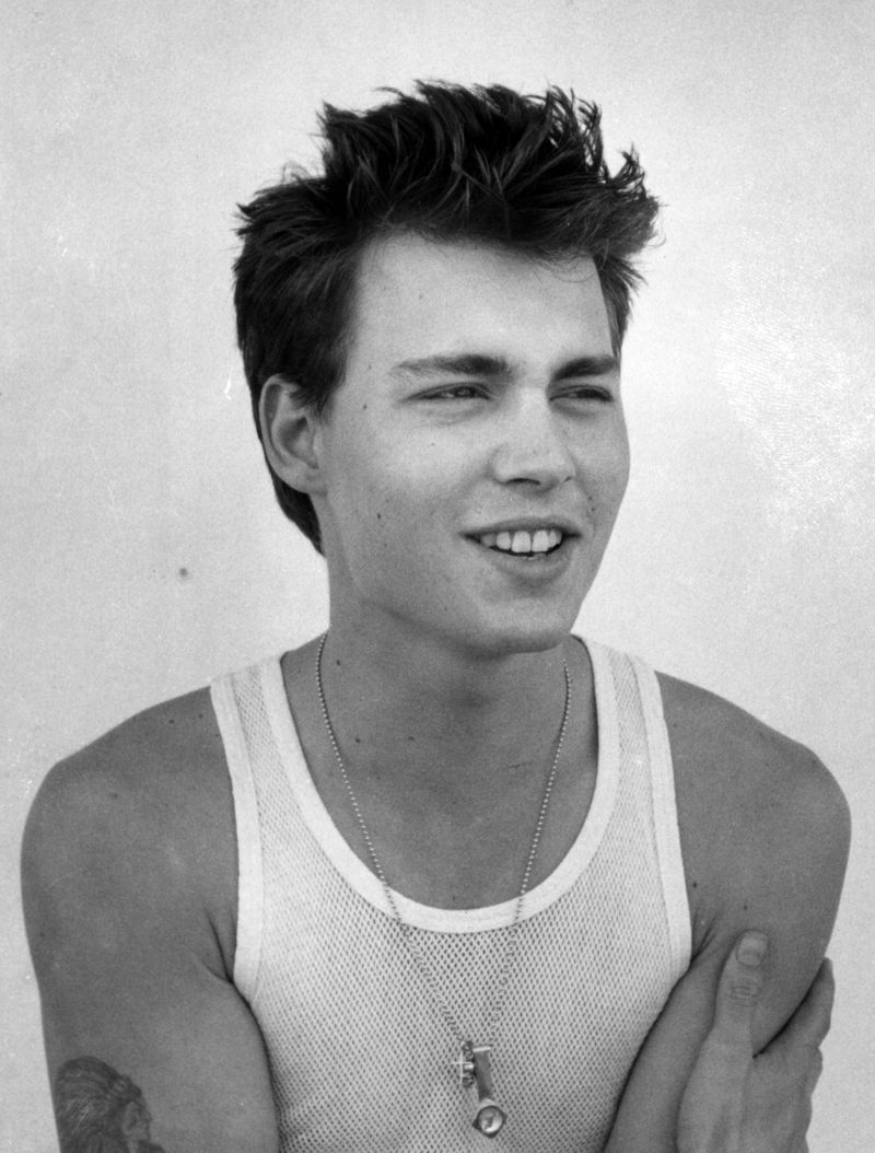 90sclubkid:  Johnny Depp, 1983