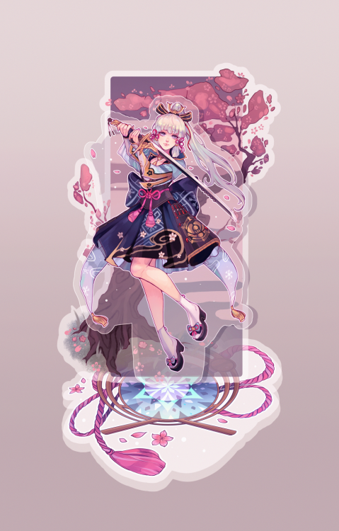 ayaka acrylic stand