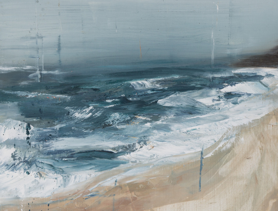 mydarkenedeyes:Emma Fineman - Ocean Series (Oil on panel, 2014‒)