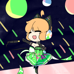 Pocket-Penny:  Penny Is Always Dream To Become An Idol Like The Girls On Her Favorite