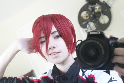 despite telling myself i wasn’t going to cosplay rin again, i decided to do a re-test in celebration