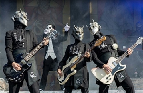 Ghost perform at Aftershock Festival at Discovery Park on October 23, 2016 in Sacramento