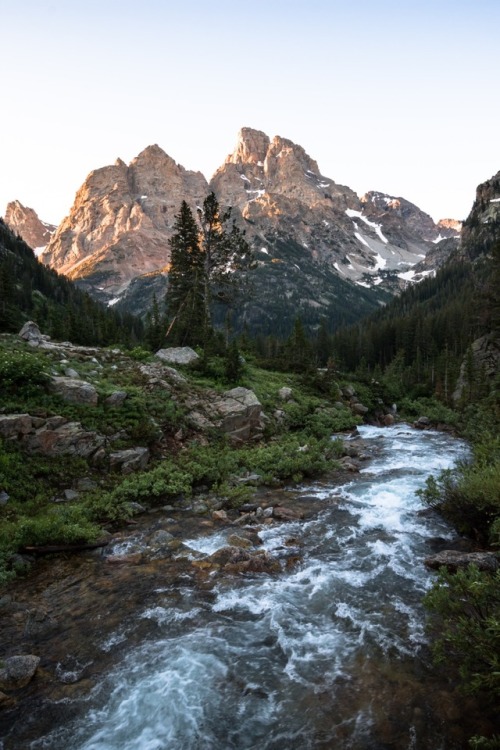 Backcountry camping in Grand Teton National Park. @zeisenhauer