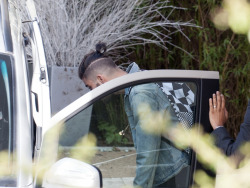 harrystylesdaily: Zayn leaving his house in London