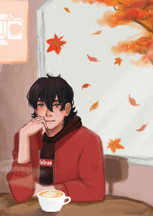 Keith enjoying a lion latte for @fallonearth zine! I’m so glad I got to be a part of this amaz