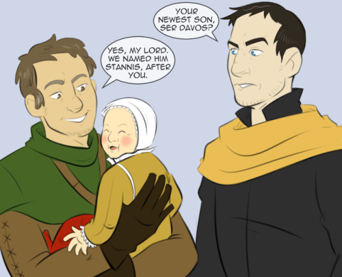 lupotterdraws:STANNIS “Is this some mockery???” BARATHEON doesn’t understand nice things like naming