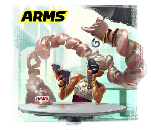 awyeaharms:From the ARMS twitter, Twintelle enjoys some reading at a cafe!