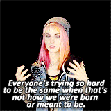hayleywiliamsdaily:  “The truth is, no matter what your lifestyle or occupation,