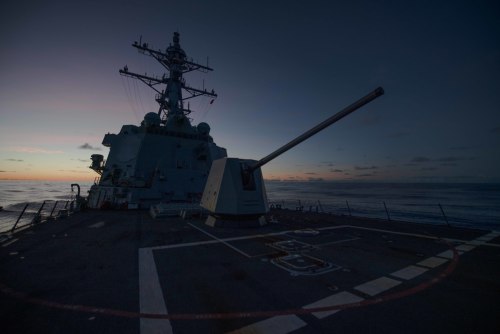 A new day dawning&hellip;. PACIFIC OCEAN (October 24, 2020) &ndash; United States Navy  Arle