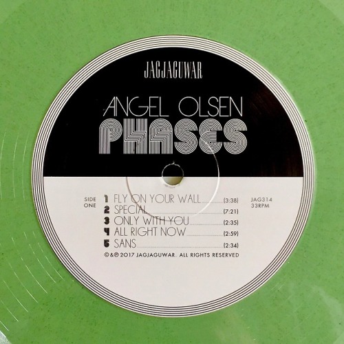 sanctuaryfound:Angel Olsen - Phases LP (olive)