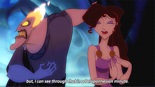 faithtrustnpixiedust:Look, it wasn’t my fault. It was this wonderboy, Hercules.