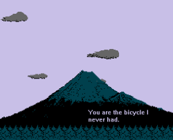 You’re the bicycle i never learn to