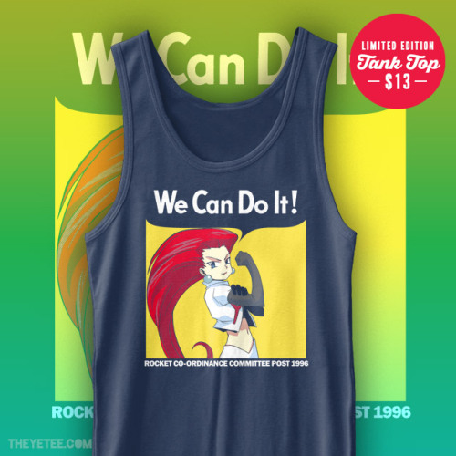 theyetee:  For the Boss! by Coinbox TeesJohto Legacy by Jazป (Tees) / ฝ (Tanks) on 05/14 at The Yetee 