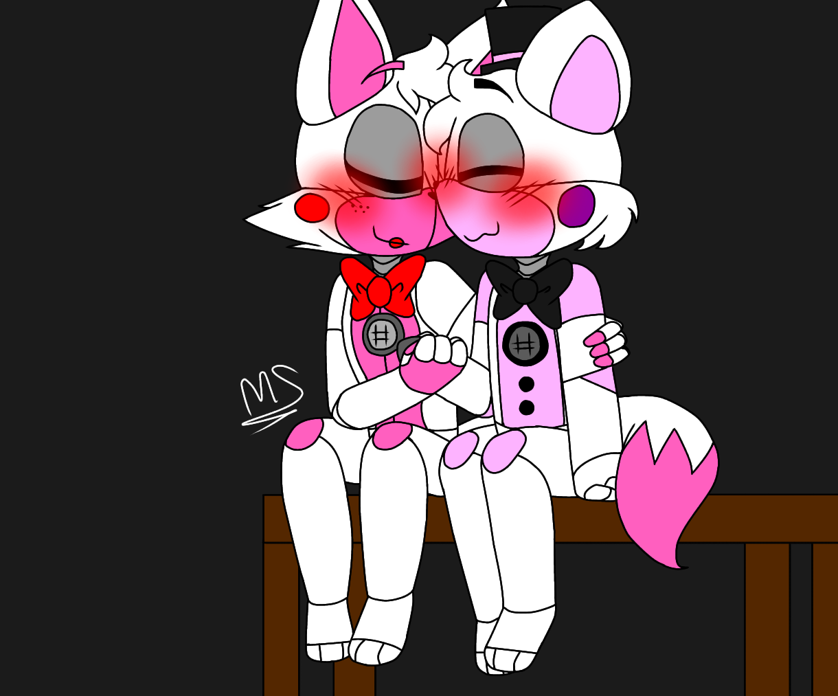 Funtime Freddy X Funtime Foxy