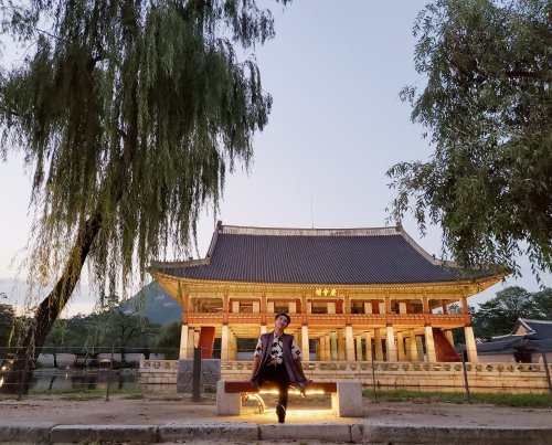 bts-twts:200929 Namjoon’s Tweet경회루Gyeonghoeru Pavilion*(T/N: *Gyeonghoeru Pavilion of Gyeongbokgung 