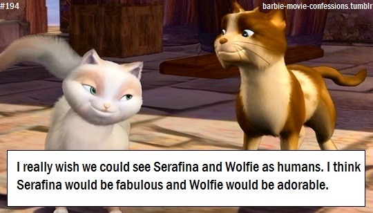 Serafina barbie top movie