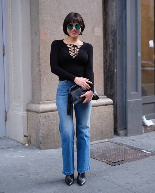 BLACK-AND-BLUE #today #nycstreetstyle #Nycstyle #Nycstyle #nycstreetphotography #gettingmyshot #soho