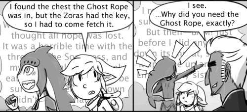 nayru-s-clay-tablet: The Ghost Rope looks different here than in Ghost Stories because I wanted to e