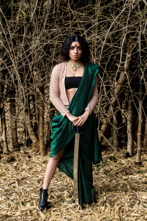 pancacita:Warrior Couture is a very special project to Aishwarya Ravi as it represents her stance on