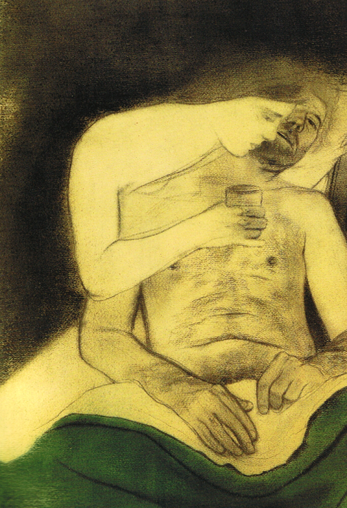 R.B. Kitaj, The Green Blanket, 1978.