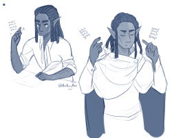 thekingkez: Some stimmy Taakitz things. Krav snapping his fingers